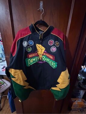 Mighty Morphin Power Rangers Moto Jacket - BoxLunch Exclusive